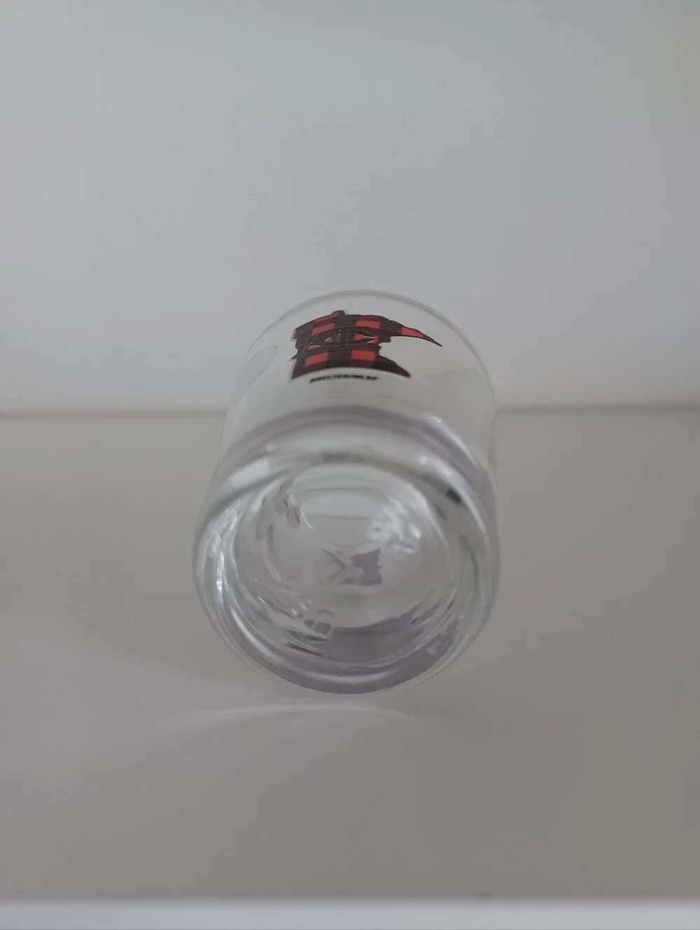 MLB MN Twins Baseball‎ Plaid Clear Shot Glass Barware Drinkware Collectible